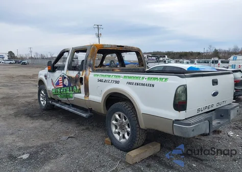 2008 Ford F-250 Lariat z USA, uszkodzony, nr VIN 1FTSW21R18EB38046